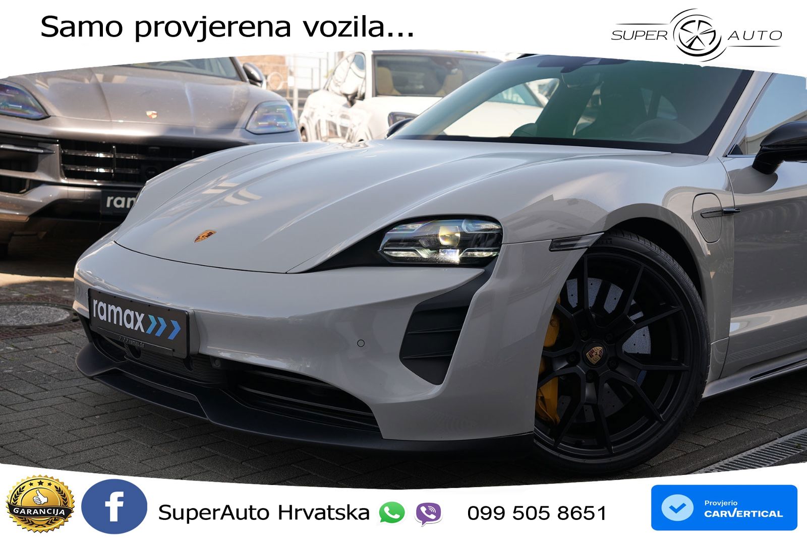 Porsche Taycan Sport Turismo GTS Performance Plus 93.4 kWh (598 KS) ZRAČNI+ACC+GR SJED+KAM+PANO