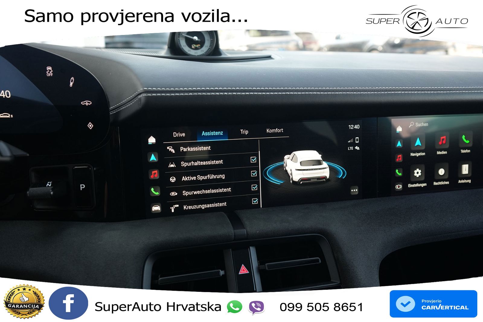 Porsche Taycan Sport Turismo GTS Performance Plus 93.4 kWh (598 KS) ZRAČNI+ACC+GR SJED+KAM+PANO
