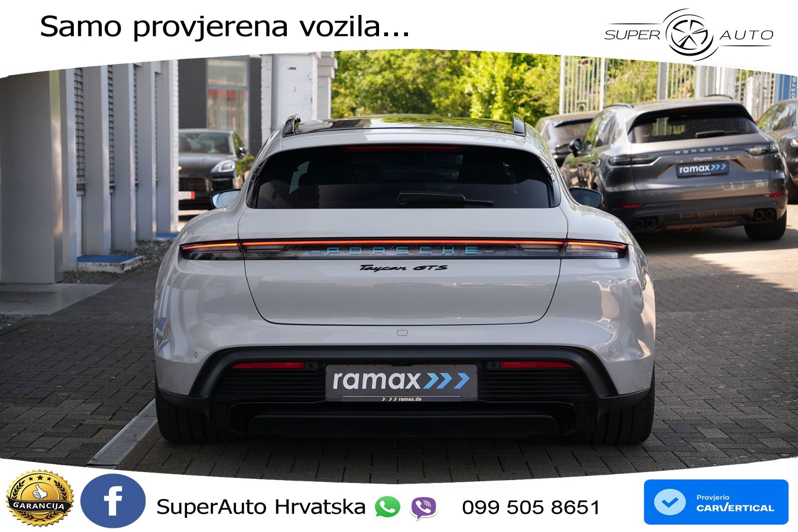 Porsche Taycan Sport Turismo GTS Performance Plus 93.4 kWh (598 KS) ZRAČNI+ACC+GR SJED+KAM+PANO