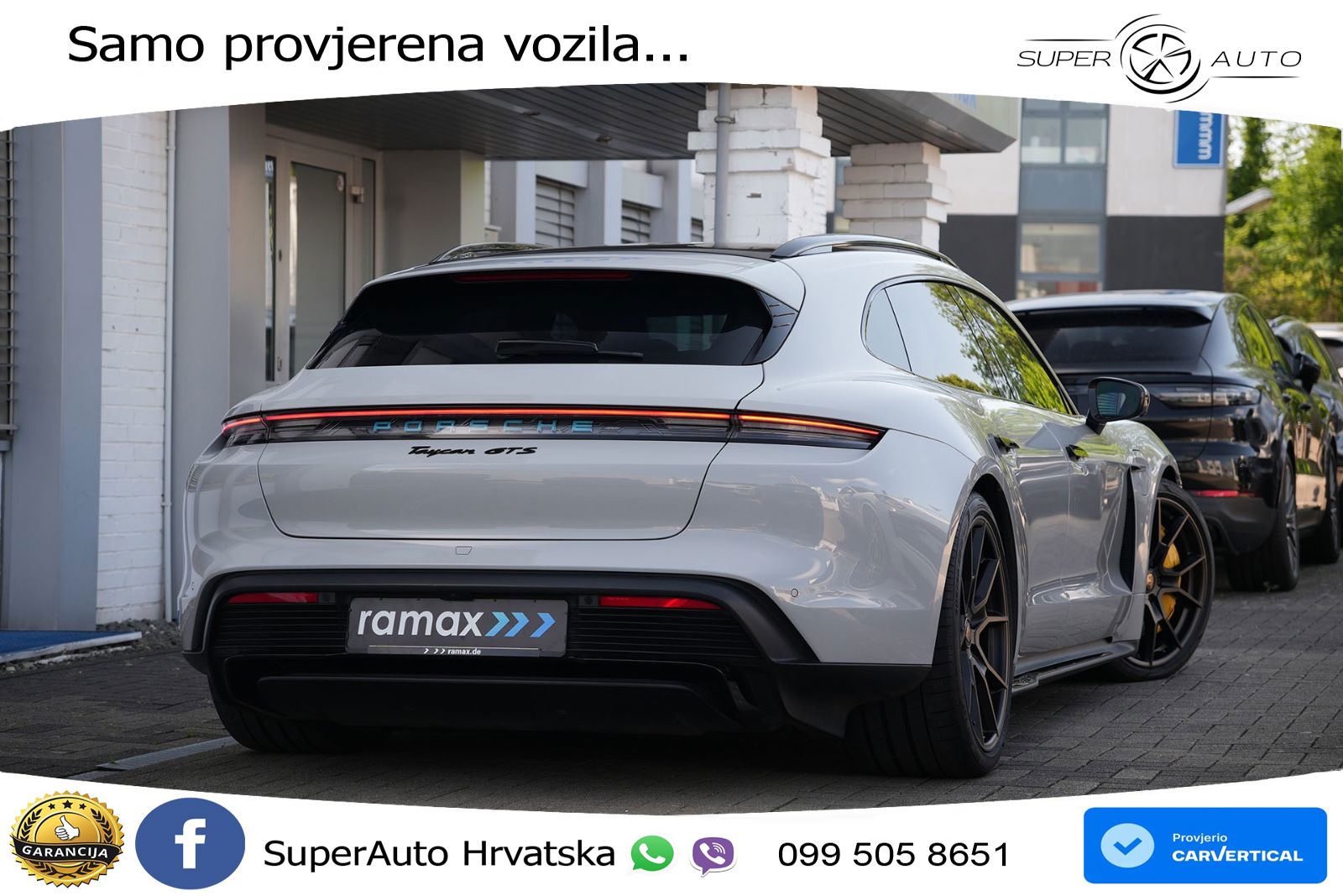 Porsche Taycan Sport Turismo GTS Performance Plus 93.4 kWh (598 KS) ZRAČNI+ACC+GR SJED+KAM+PANO