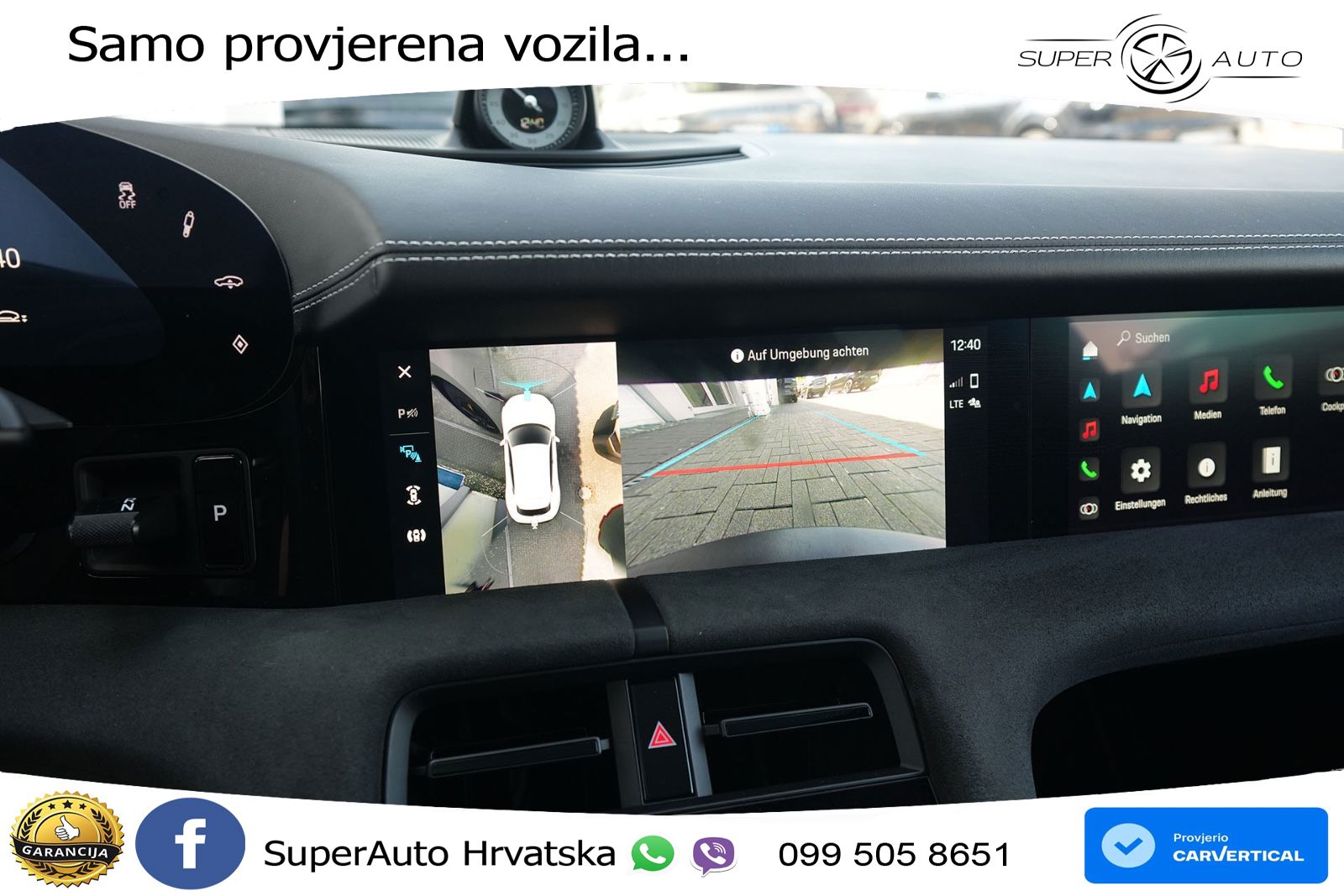 Porsche Taycan Sport Turismo GTS Performance Plus 93.4 kWh (598 KS) ZRAČNI+ACC+GR SJED+KAM+PANO