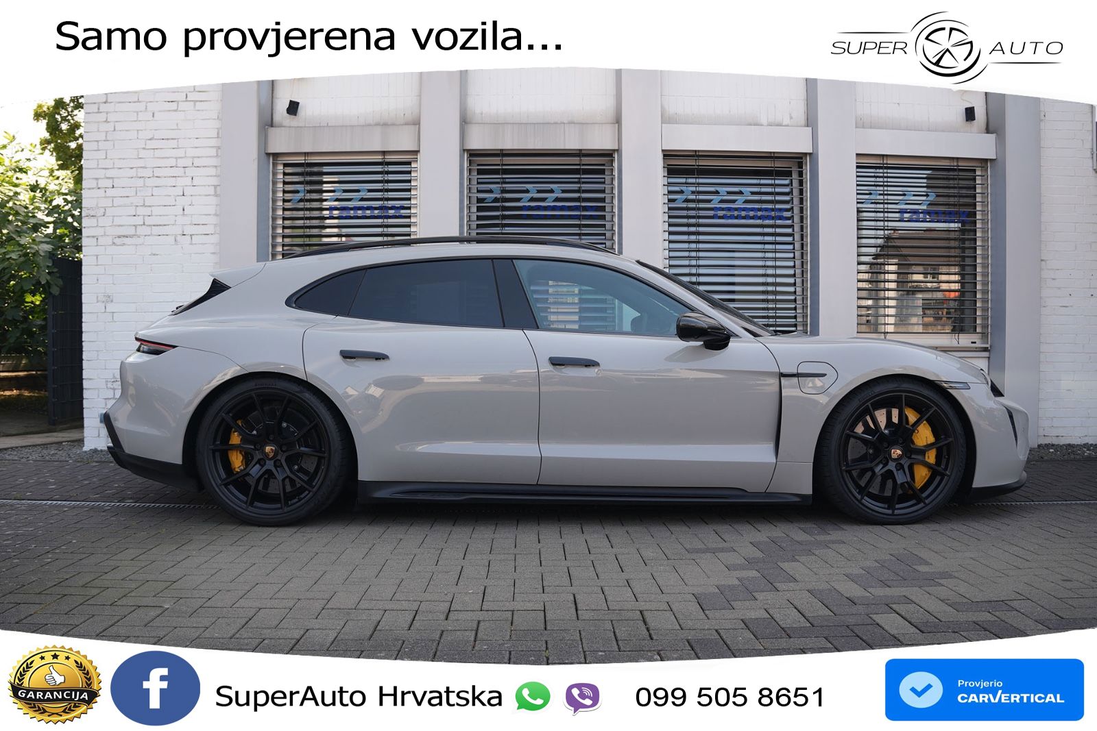 Porsche Taycan Sport Turismo GTS Performance Plus 93.4 kWh (598 KS) ZRAČNI+ACC+GR SJED+KAM+PANO