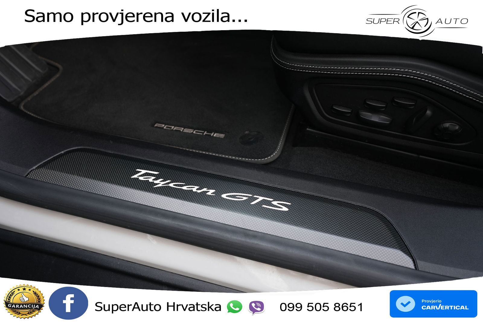 Porsche Taycan Sport Turismo GTS Performance Plus 93.4 kWh (598 KS) ZRAČNI+ACC+GR SJED+KAM+PANO