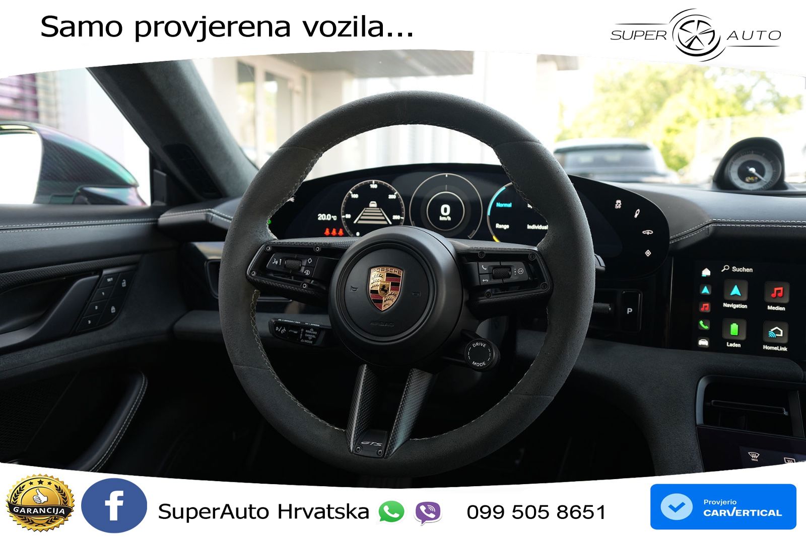 Porsche Taycan Sport Turismo GTS Performance Plus 93.4 kWh (598 KS) ZRAČNI+ACC+GR SJED+KAM+PANO