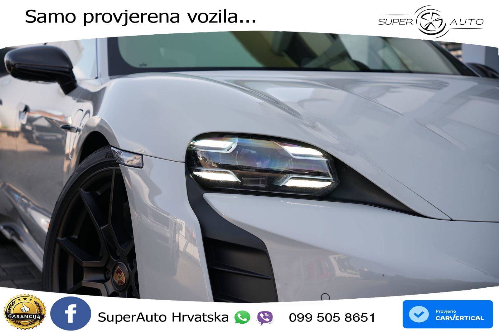 Porsche Taycan Sport Turismo GTS Performance Plus 93.4 kWh (598 KS) ZRAČNI+ACC+GR SJED+KAM+PANO