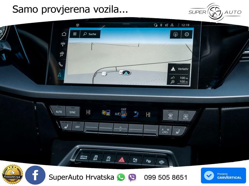 Audi A3 Sportback 30 TFSI (116 KS) Mild Hybrid S tronic advanced LED+GR SJED+ACC