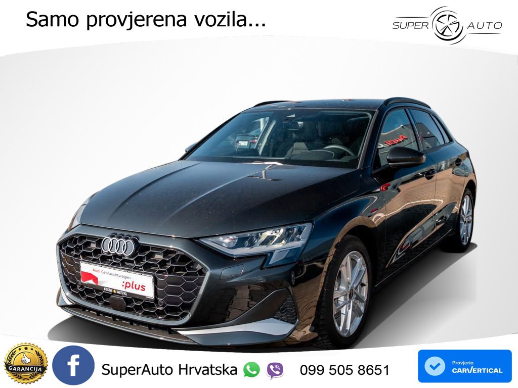 Audi A3 Sportback 30 TFSI (116 KS) Mild Hybrid S tronic advanced LED+GR SJED+ACC