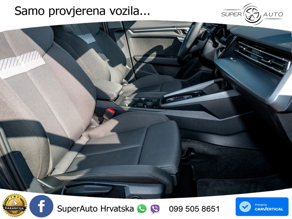 Audi A3 Sportback 30 TFSI (116 KS) Mild Hybrid S tronic advanced LED+GR SJED+ACC