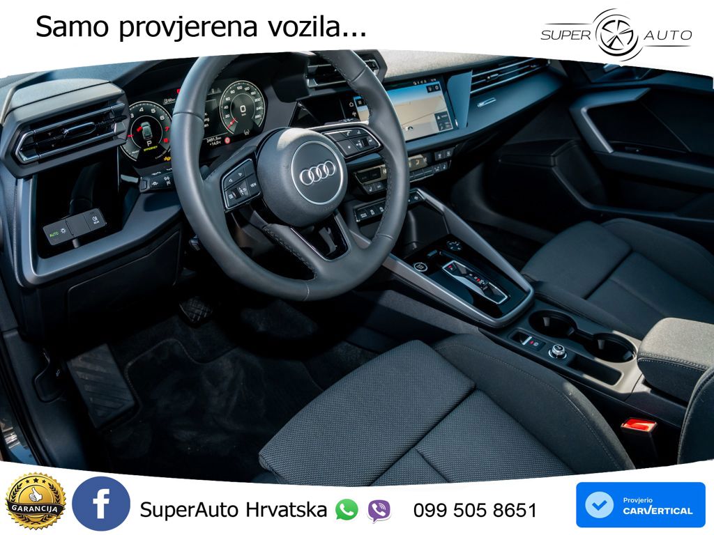 Audi A3 Sportback 30 TFSI (116 KS) Mild Hybrid S tronic advanced LED+GR SJED+ACC