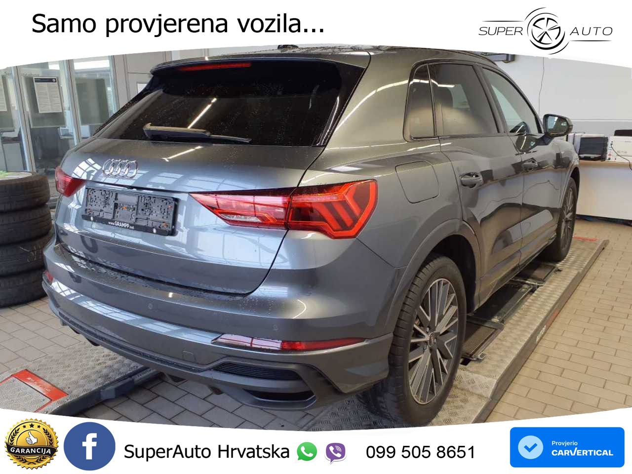Audi Q3 45 TFSIe (245 KS) S tronic S line LED+GR SJED+ACC