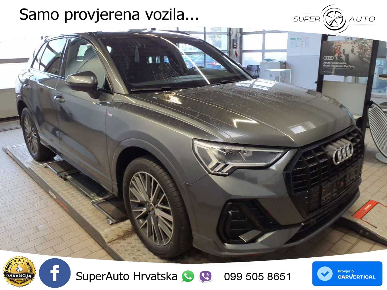 Audi Q3 45 TFSIe (245 KS) S tronic S line LED+GR SJED+ACC