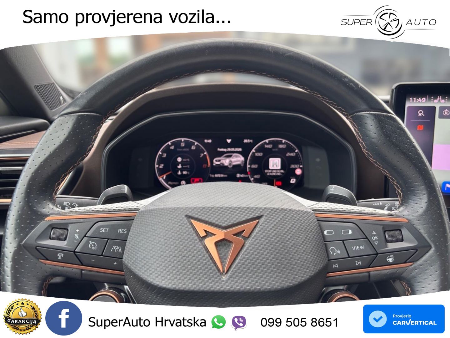 Cupra Formentor VZ5 2.5 TSI (390 KS) 4Drive DSG LED+GR SJED+ACC