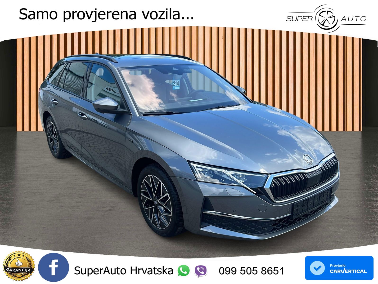 Škoda Octavia Combi 2.0 TDI (150 KS) DSG Selection LED+GR SJED+ACC