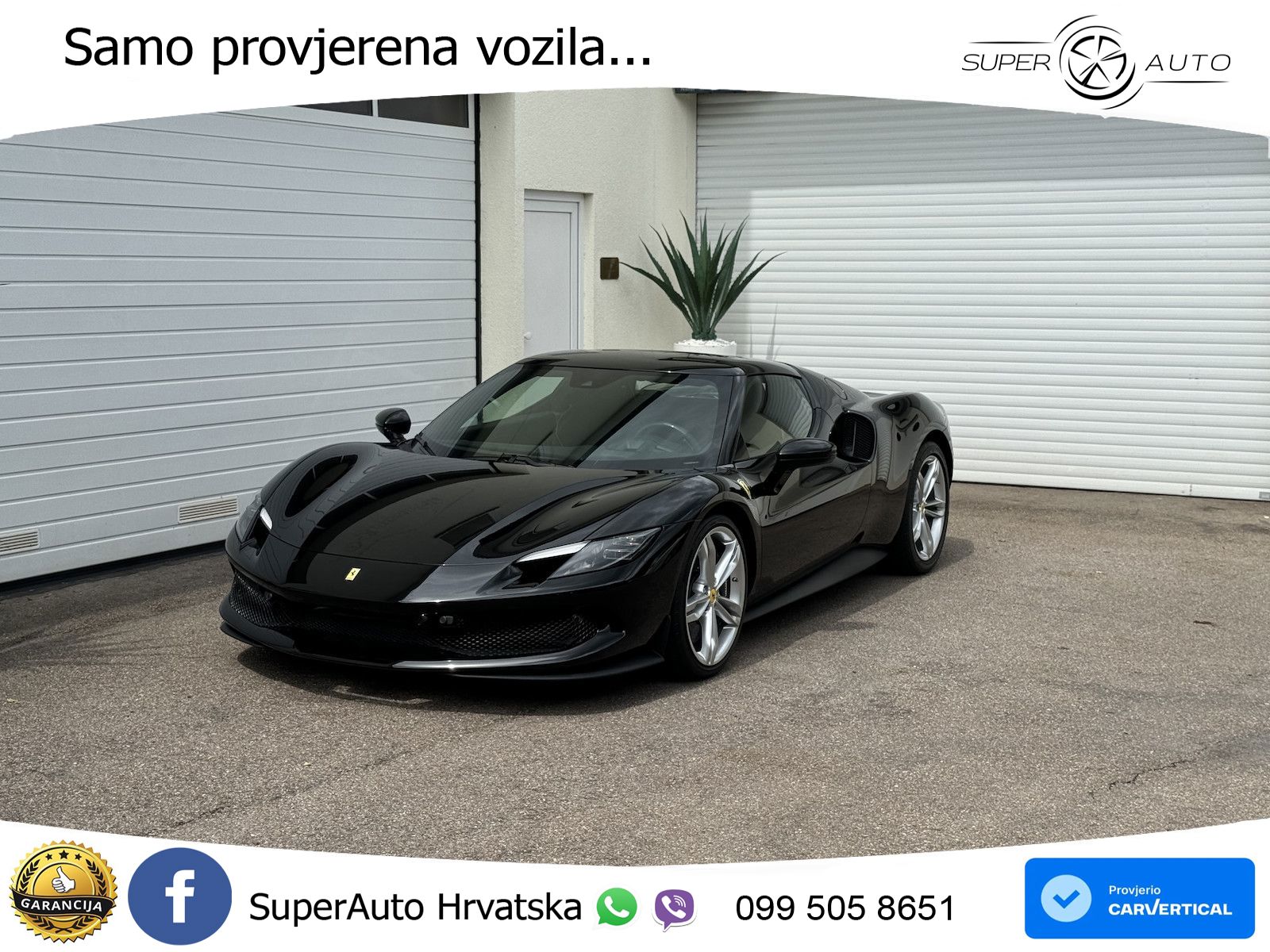 Ferrari 296 GTB 3.0 V6 (830 KS) F1 DCT