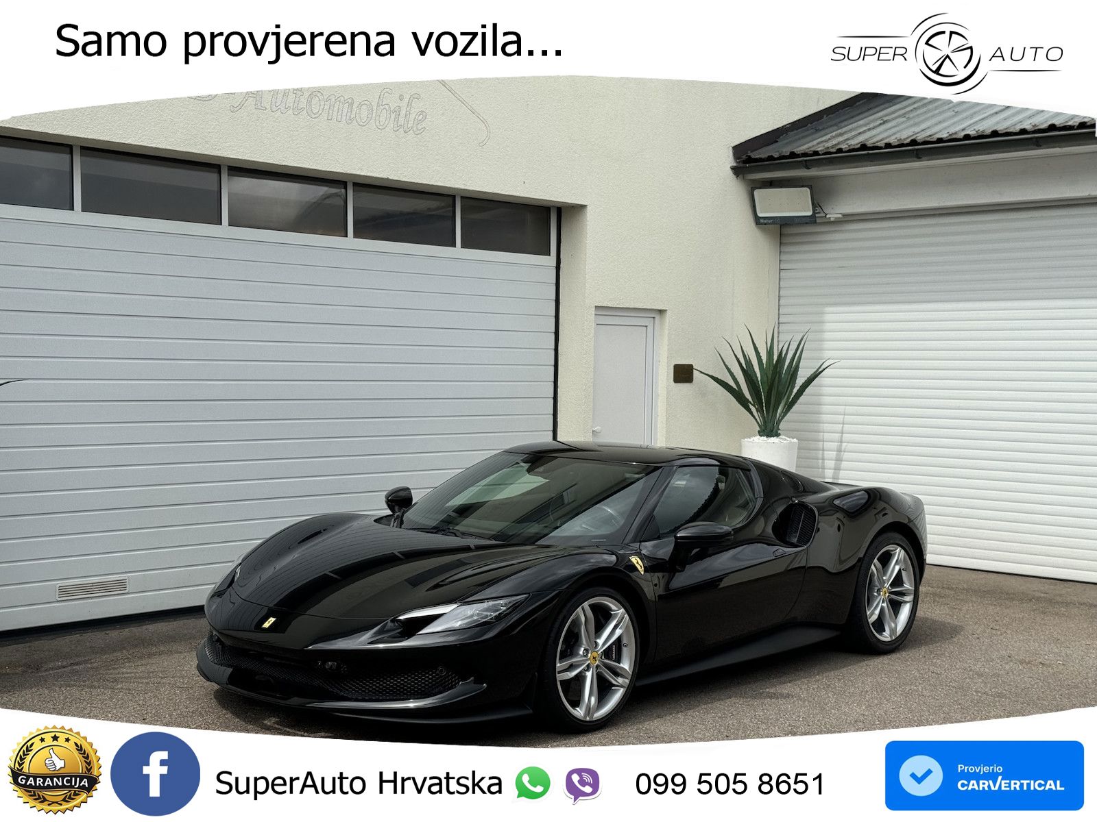 Ferrari 296 GTB 3.0 V6 (830 KS) F1 DCT