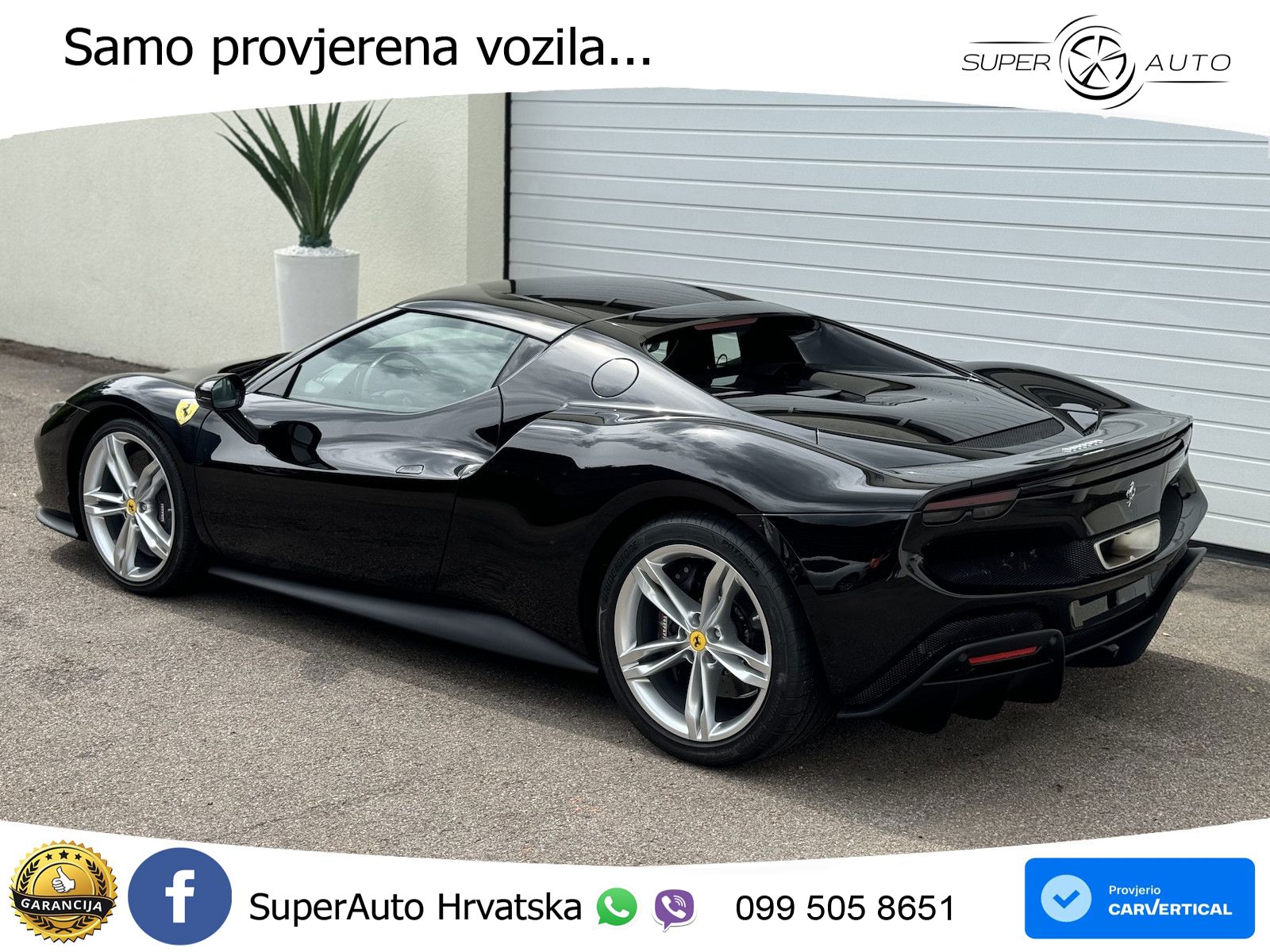 Ferrari 296 GTB 3.0 V6 (830 KS) F1 DCT