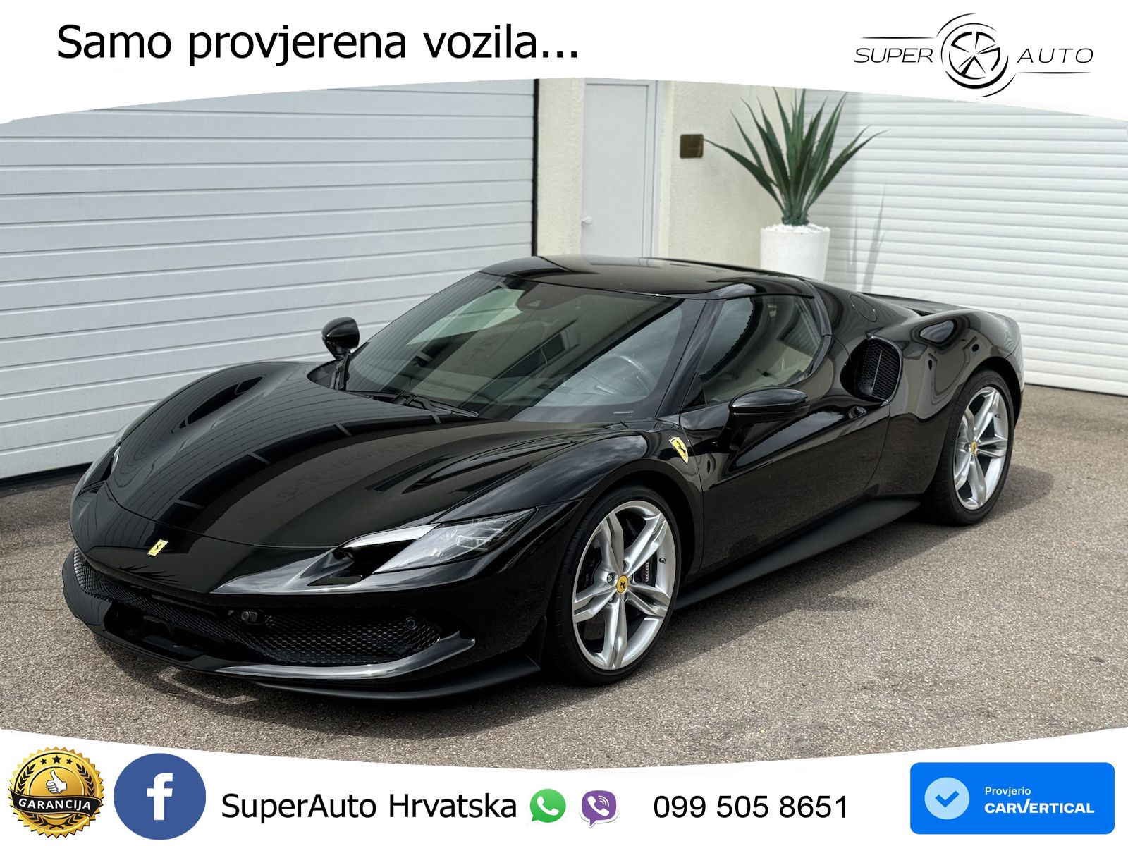 Ferrari 296 GTB 3.0 V6 (830 KS) F1 DCT