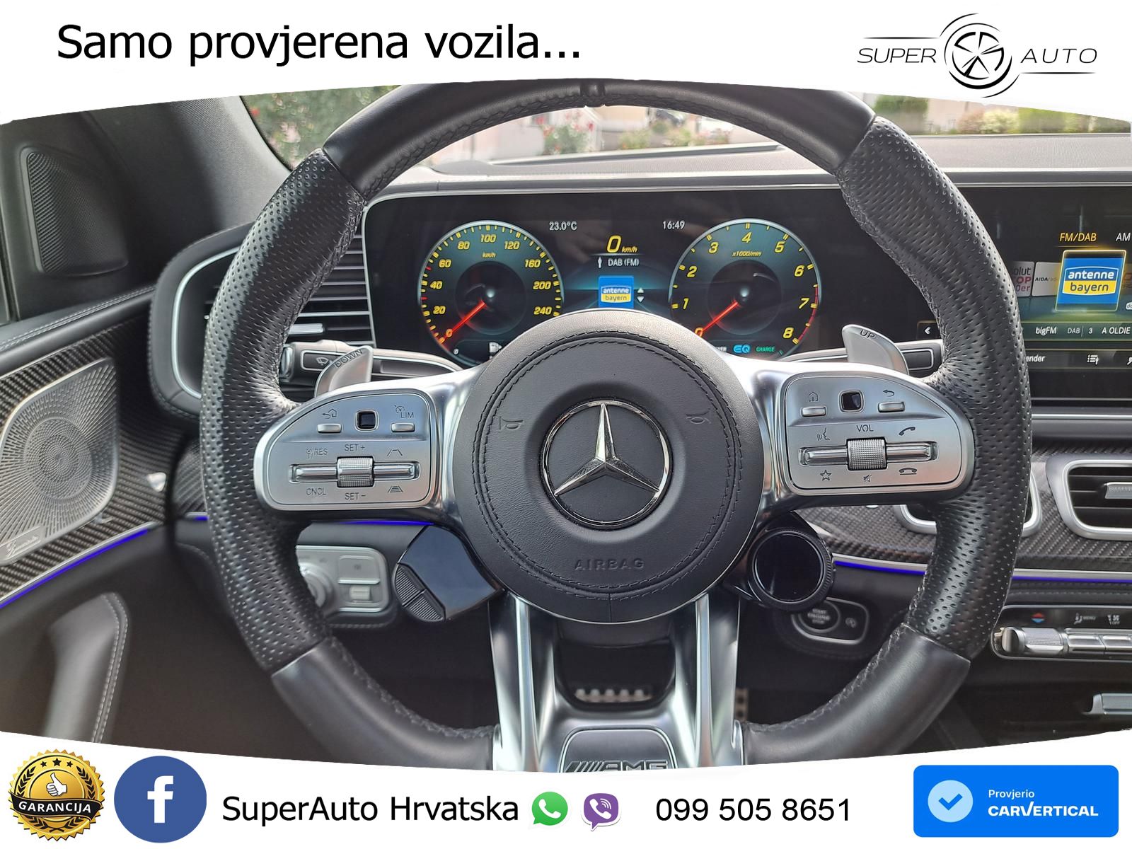 Mercedes AMG GLE Coupe 53 (435 KS) EQ Boost 4MATIC+ AMG SPEEDSHIFT TCT 9G ACC+HEAD+GR SJED+360+PANO
