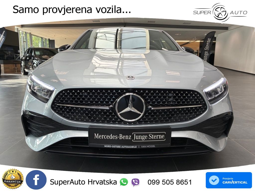 Mercedes-Benz A 200 7G-DCT AMG LED+GR SJED+ACC