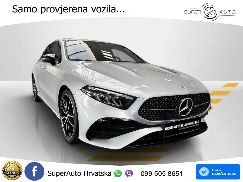 Mercedes-Benz A 200 7G-DCT AMG LED+GR SJED+ACC