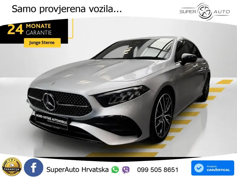 Mercedes-Benz A 200 7G-DCT AMG LED+GR SJED+ACC