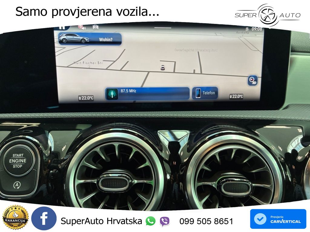 Mercedes-Benz A 200 7G-DCT AMG LED+GR SJED+ACC