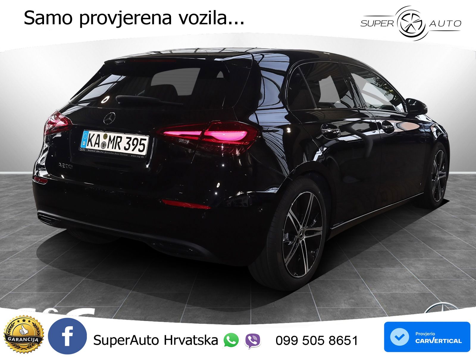 Mercedes-Benz A 200 7G-DCT LED+GR SJED+ACC
