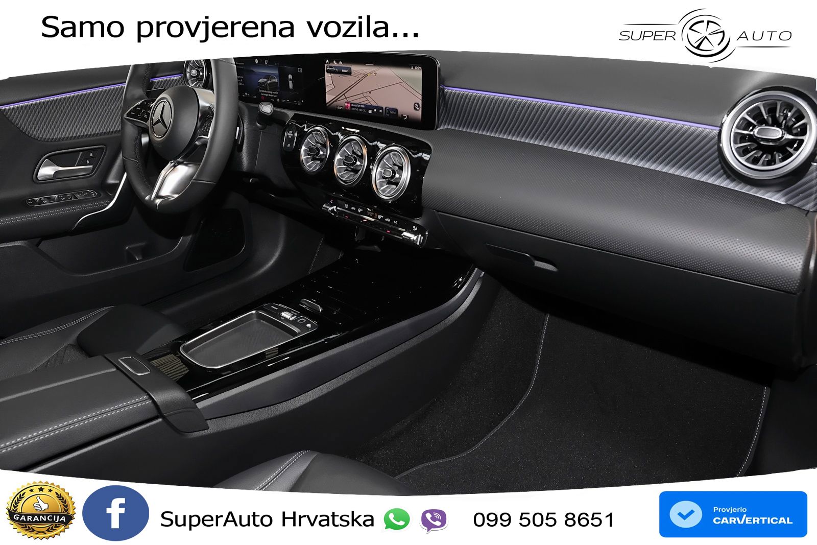 Mercedes-Benz A 200 7G-DCT LED+GR SJED+ACC
