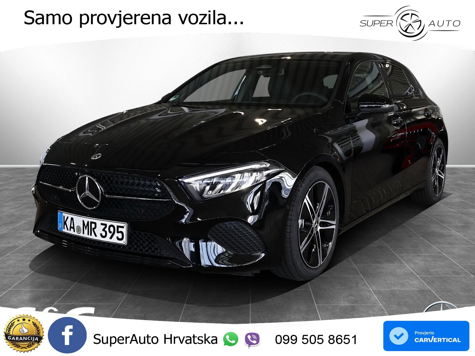 Mercedes-Benz A 200 7G-DCT LED+GR SJED+ACC