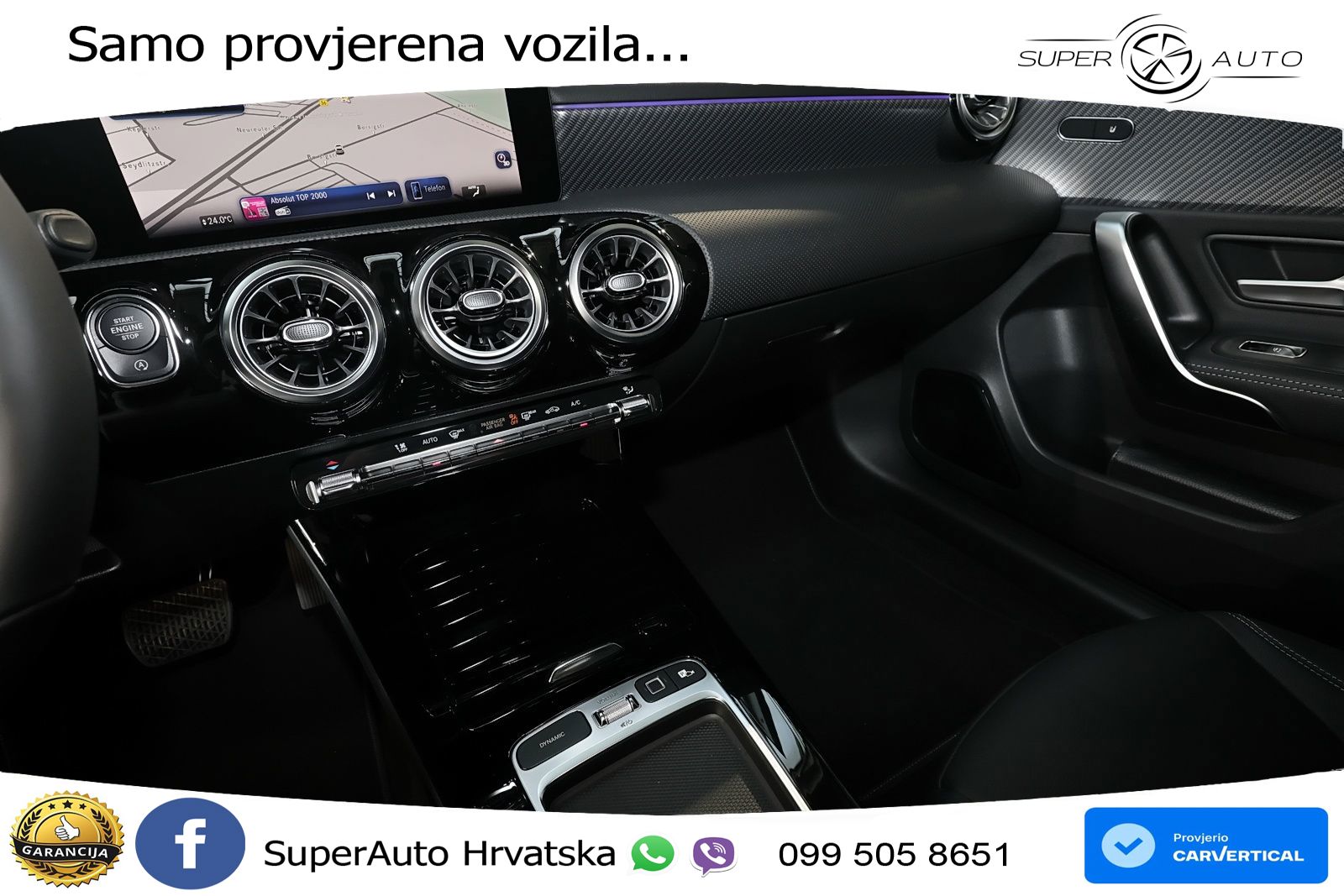 Mercedes-Benz A 200 7G-DCT LED+GR SJED+ACC