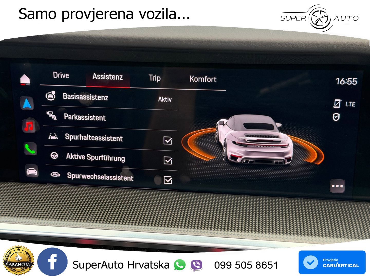 Porsche 911 Turbo Cabriolet 3.8 (580 KS) PDK LED+GR SJED+ACC