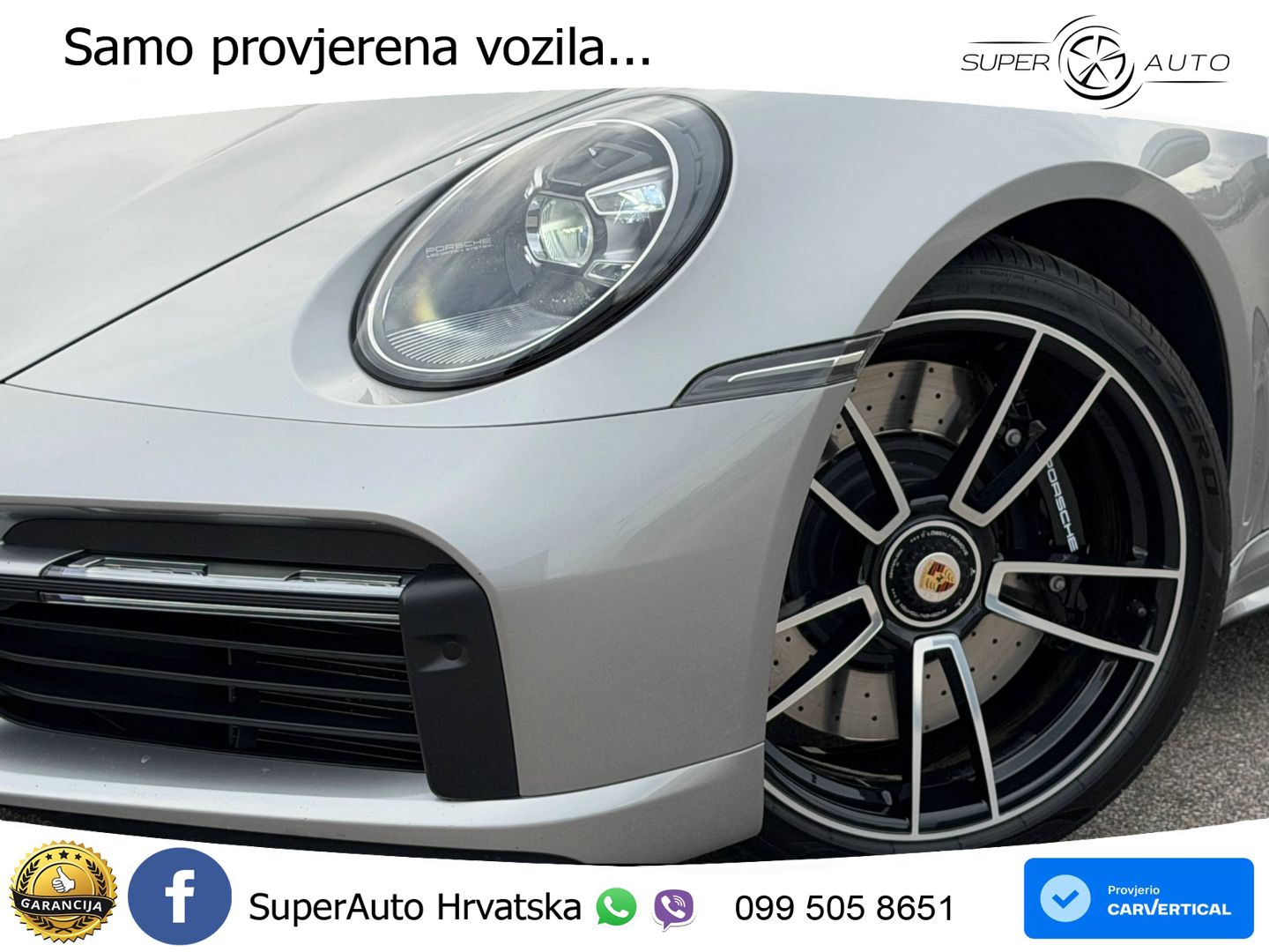 Porsche 911 Turbo Cabriolet 3.8 (580 KS) PDK LED+GR SJED+ACC