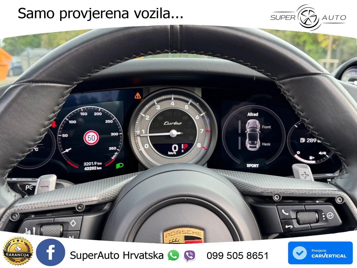Porsche 911 Turbo Cabriolet 3.8 (580 KS) PDK LED+GR SJED+ACC