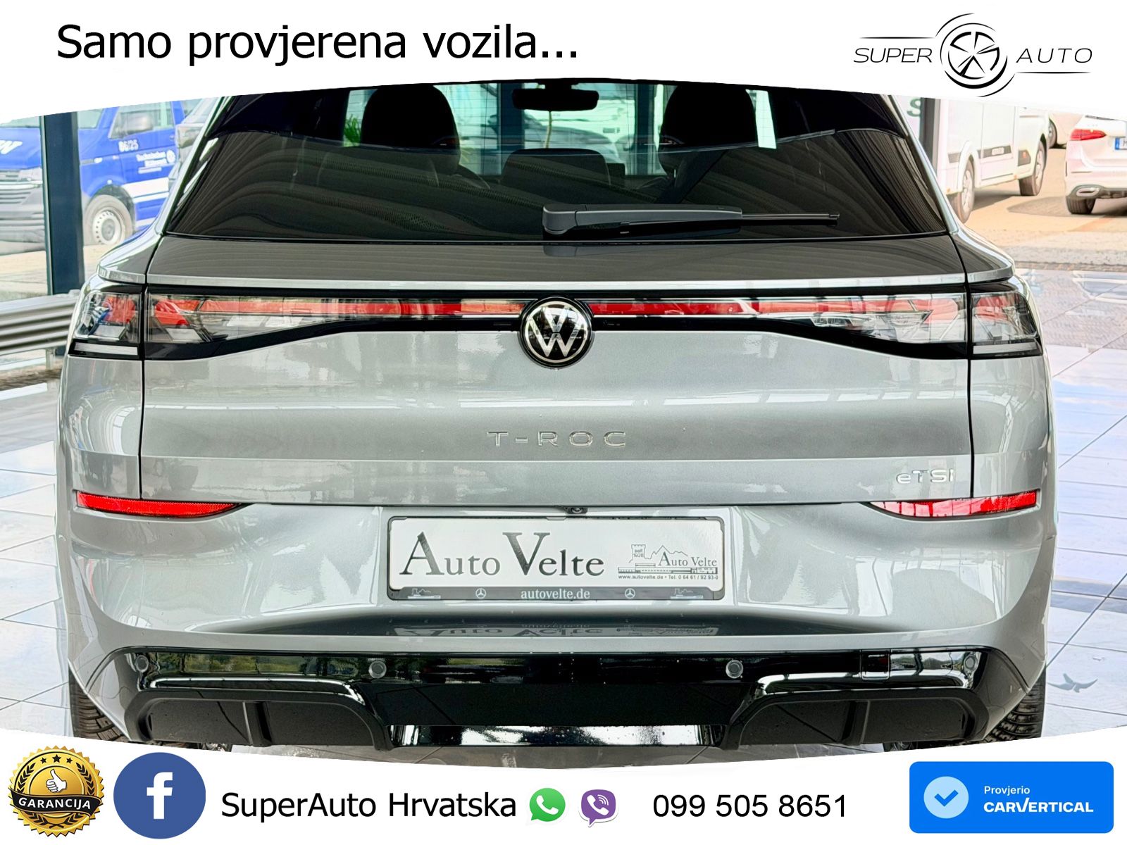 Volkswagen T-Roc II 1.5 eTSI (150 KS)  DSG LED+GR SJED+ACC