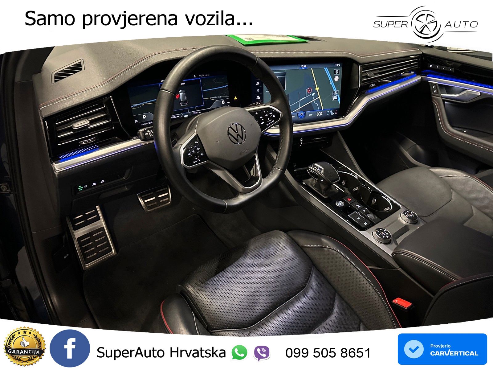 Volkswagen Touareg 3.0 V6 TDI (286 KS) 4MOTION Tiptronic LED+GR SJED+ACC