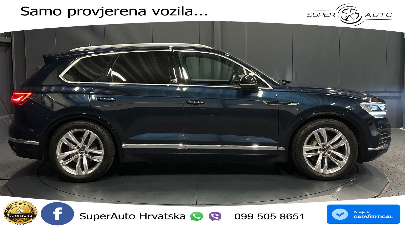 Volkswagen Touareg 3.0 V6 TDI (286 KS) 4MOTION Tiptronic LED+GR SJED+ACC