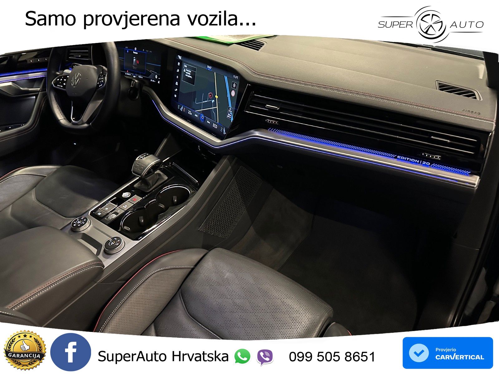 Volkswagen Touareg 3.0 V6 TDI (286 KS) 4MOTION Tiptronic LED+GR SJED+ACC