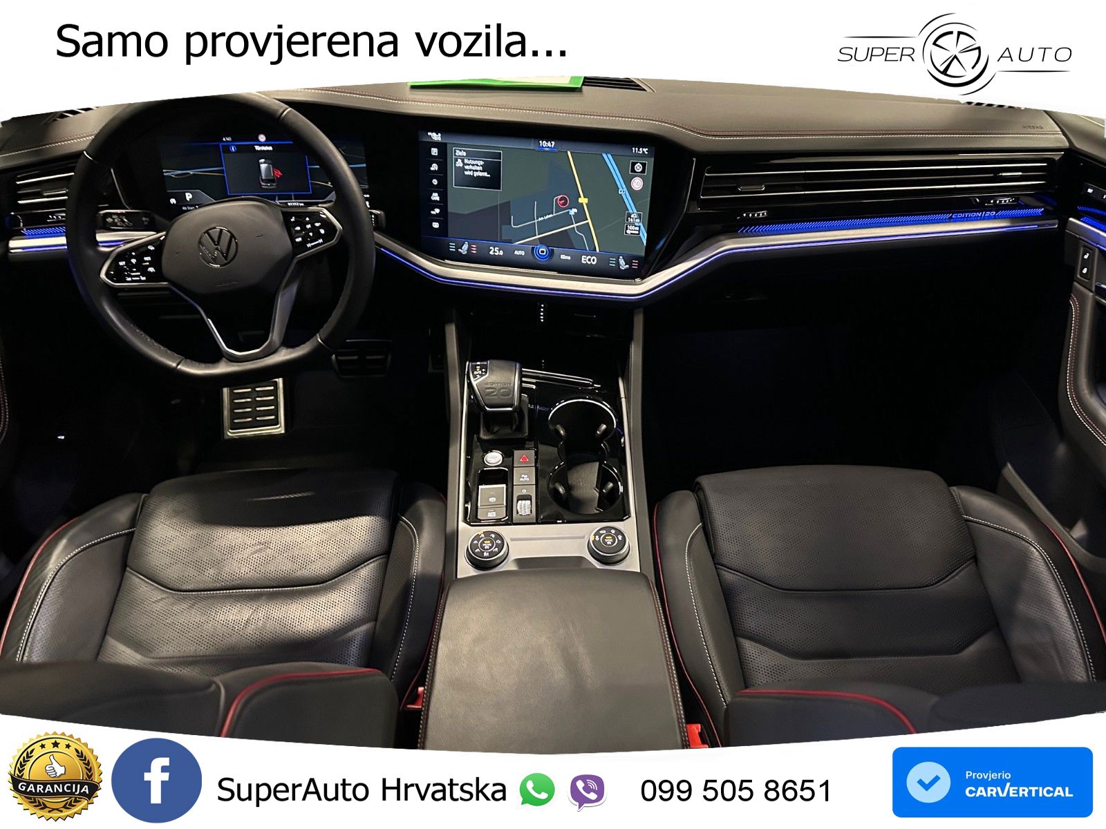 Volkswagen Touareg 3.0 V6 TDI (286 KS) 4MOTION Tiptronic LED+GR SJED+ACC