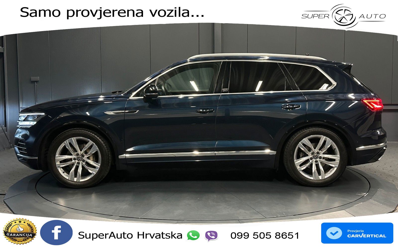 Volkswagen Touareg 3.0 V6 TDI (286 KS) 4MOTION Tiptronic LED+GR SJED+ACC