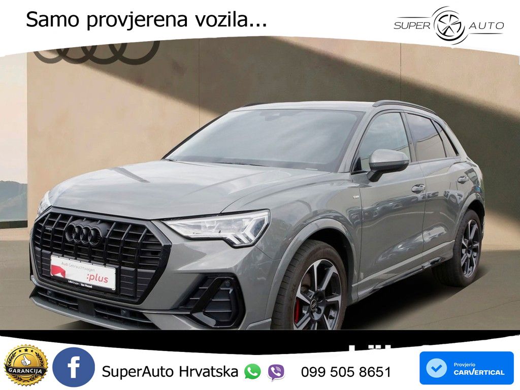 Audi Q3 40 TDI (200 KS) quattro S tronic S line LED+GR SJED+ACC