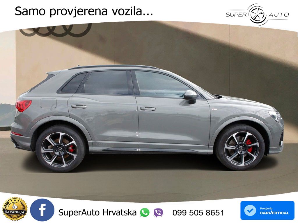 Audi Q3 40 TDI (200 KS) quattro S tronic S line LED+GR SJED+ACC
