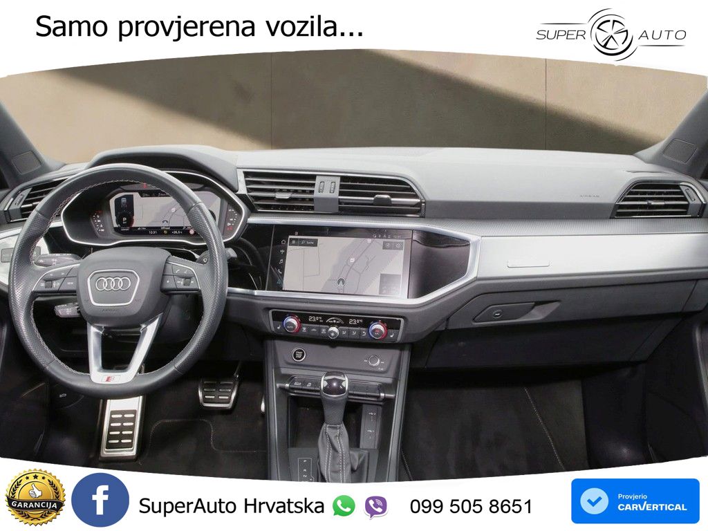 Audi Q3 40 TDI (200 KS) quattro S tronic S line LED+GR SJED+ACC