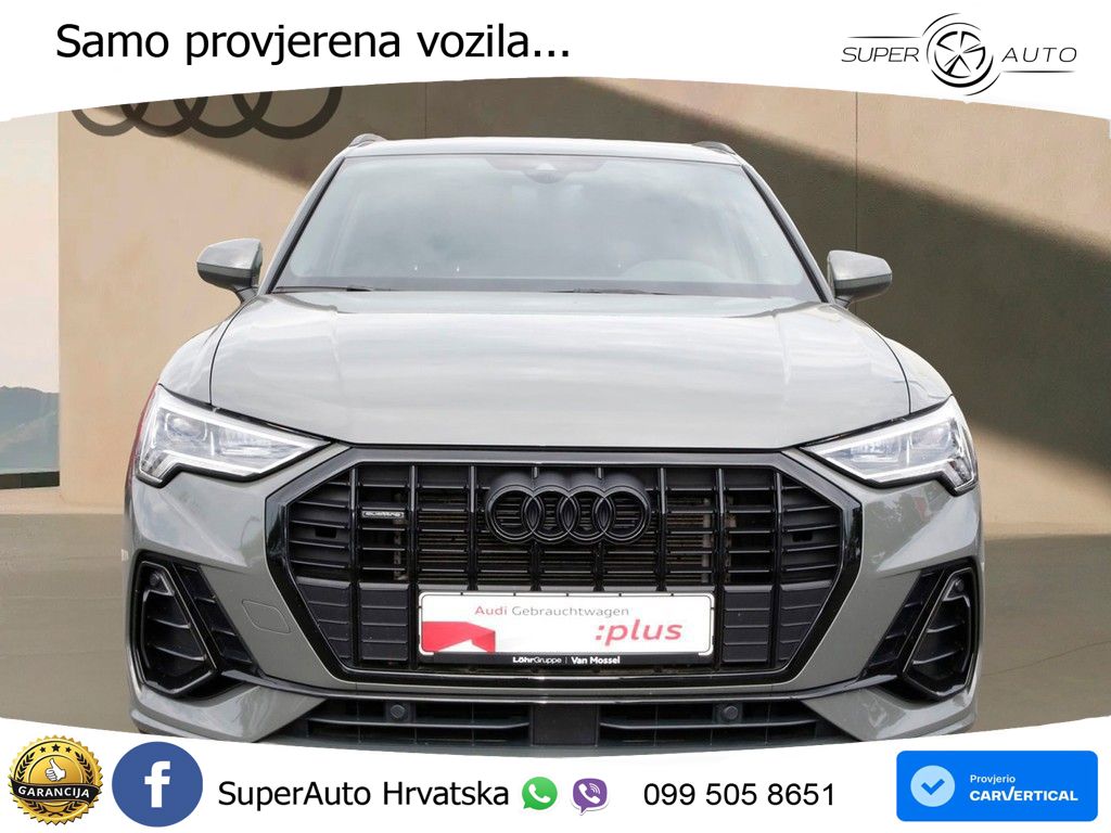 Audi Q3 40 TDI (200 KS) quattro S tronic S line LED+GR SJED+ACC