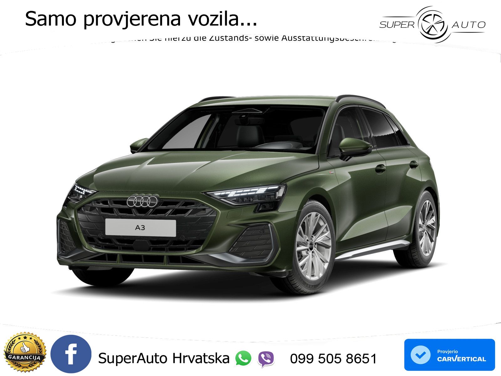 Audi A3 35 TFSI (150 KS) S tronic S line LED+GR SJED+ACC