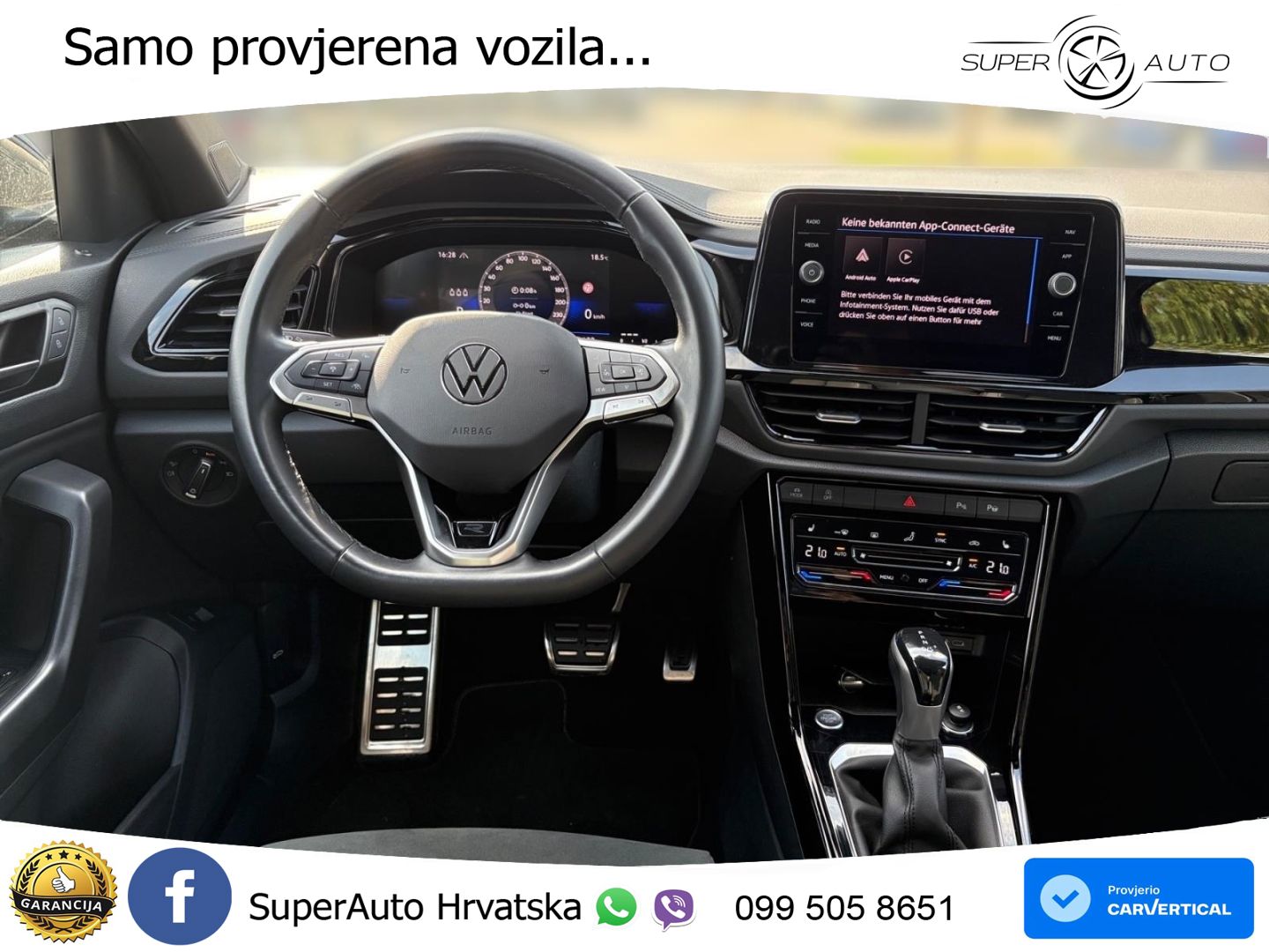 Volkswagen T-Roc 1.5 TSI (150 KS) DSG LED+GR SJED+ACC
