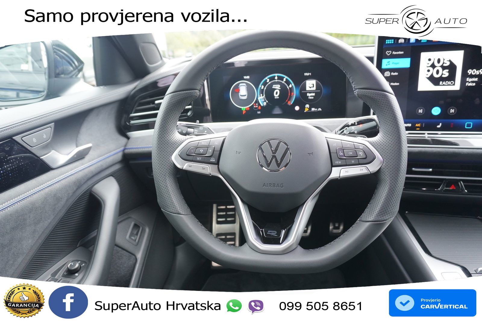 Volkswagen Passat Variant 2.0 TSI (265 KS) 4MOTION DSG R-Line LED+GR SJED+ACC