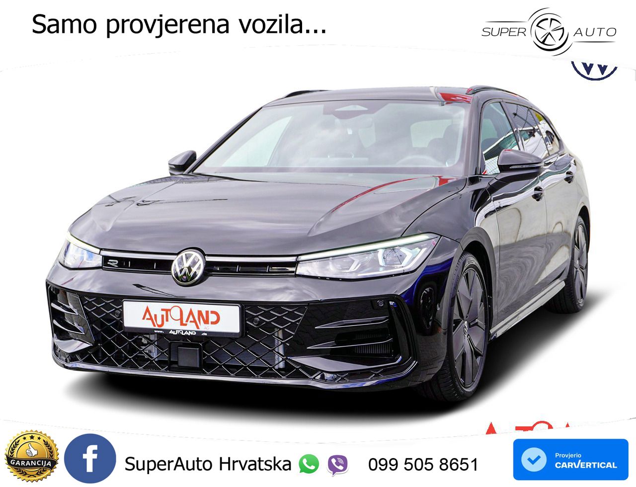 Volkswagen Passat Variant 2.0 TSI (265 KS) 4MOTION DSG R-Line LED+GR SJED+ACC