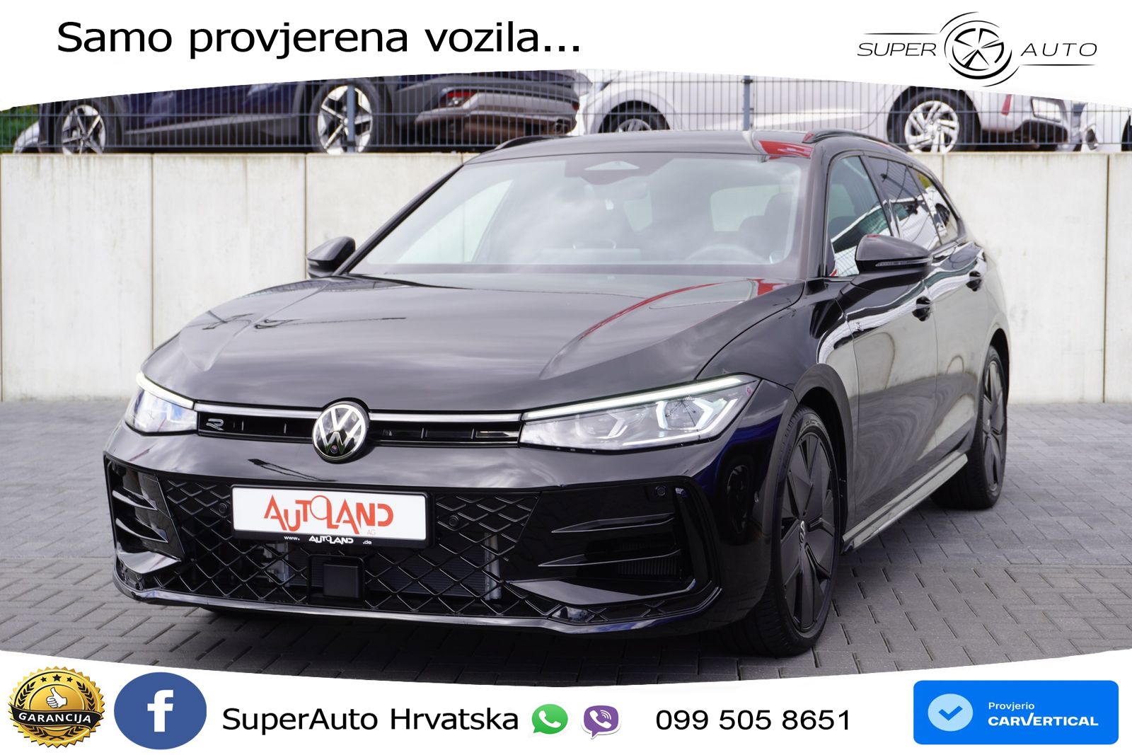 Volkswagen Passat Variant 2.0 TSI (265 KS) 4MOTION DSG R-Line LED+GR SJED+ACC