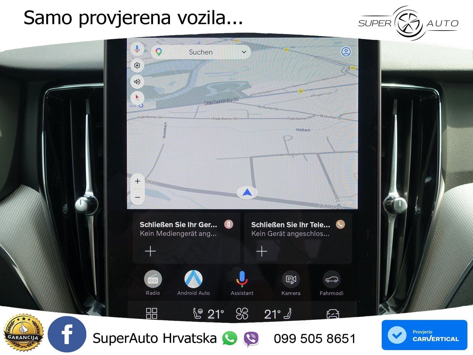 Volvo XC60 T8 AWD Geartronic ACC+HEAD+4xGR SJED+360+PANO