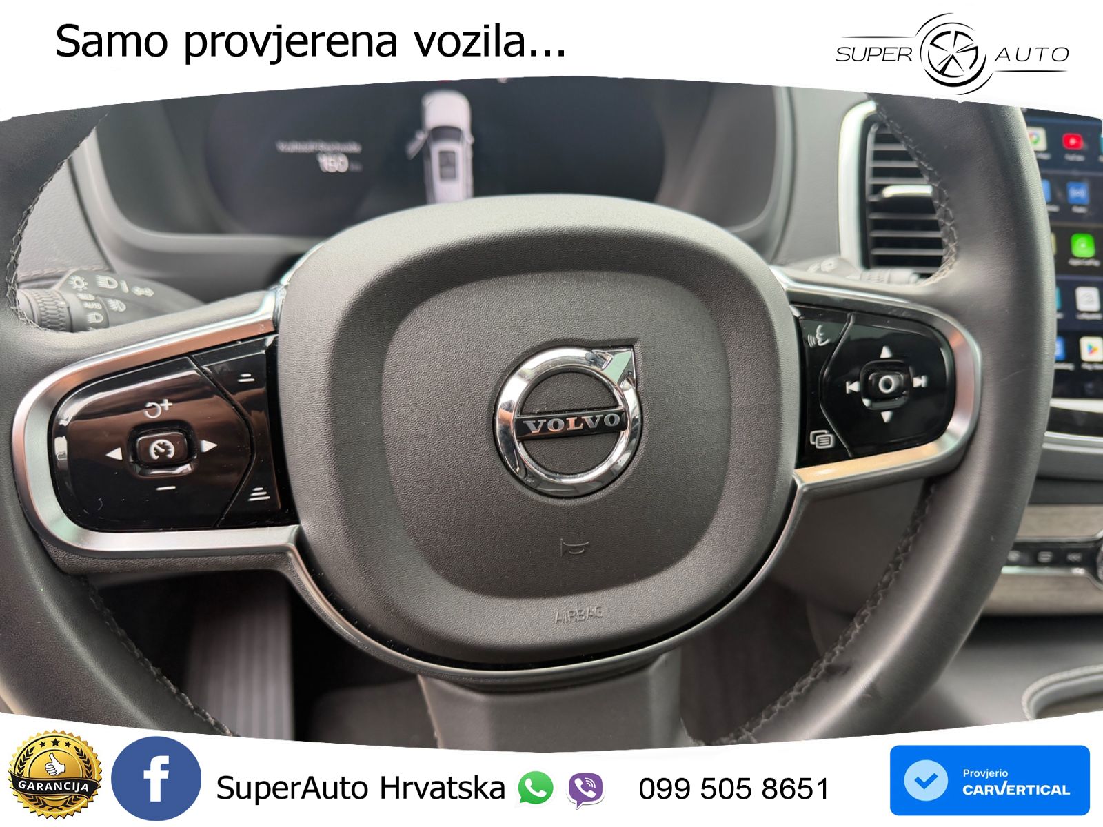 Volvo XC90 2.0 B5 Diesel AWD Automatic ACC+HEAD+4xGR SJED+360+PANO